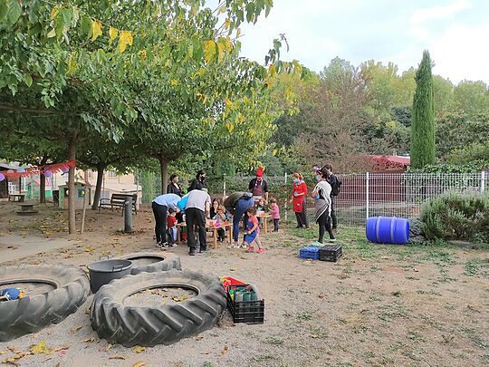 Fiestas y celebraciones en la escuela.